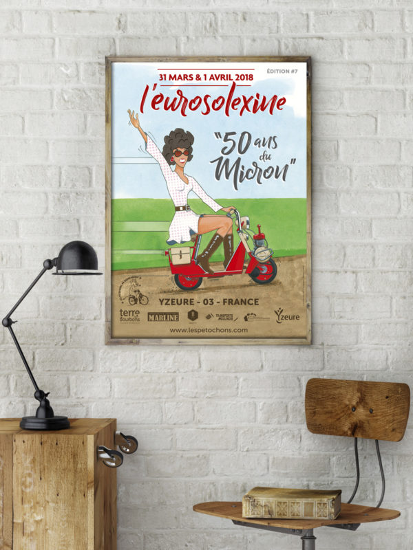 Affiche officielle 50 ans du Micron